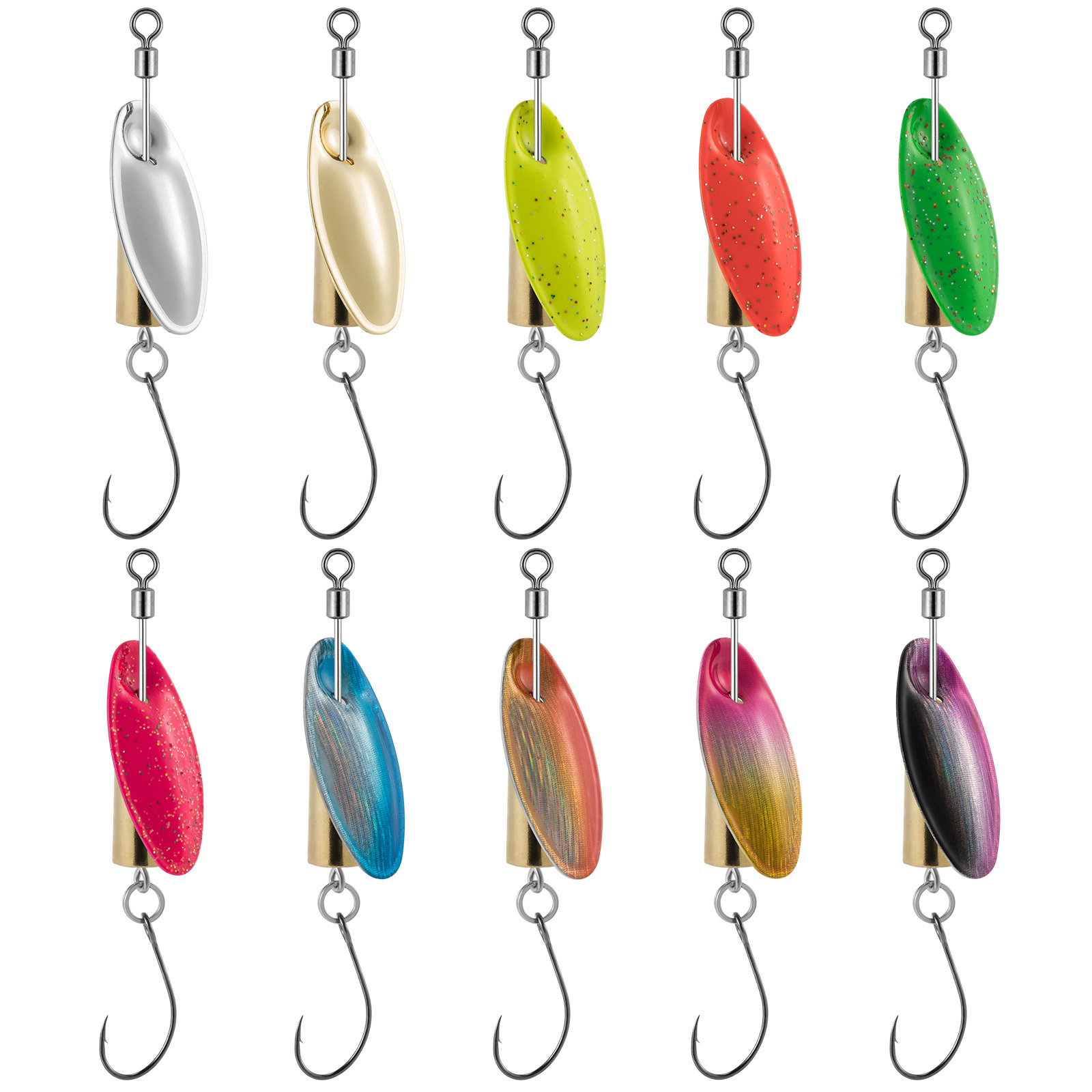 Fishing Lure Spinnerbait - 3pcs Fishing Inline Spinner Trout Spinner