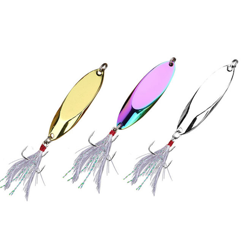 Fishing Lure Spoon - X-Vây 2.5-42G Kim Loại Spoon Lure