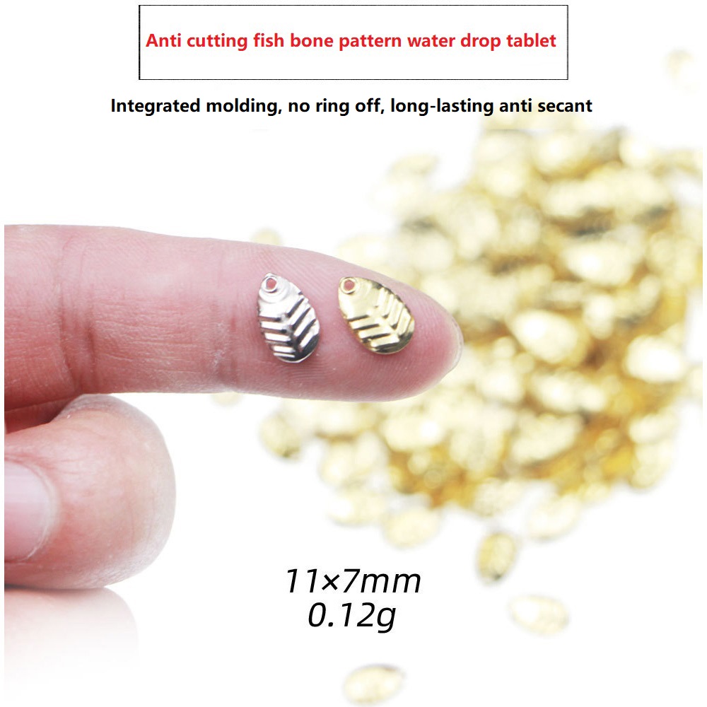 Fishing Lure Spoon - 50 Cái/lốc Tự Làm Câu Cá