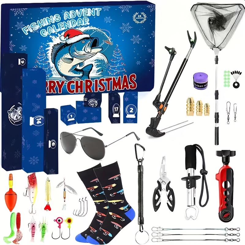 Fishing Lure Accessories - Fishing Advent Calendar 2025 for Men
