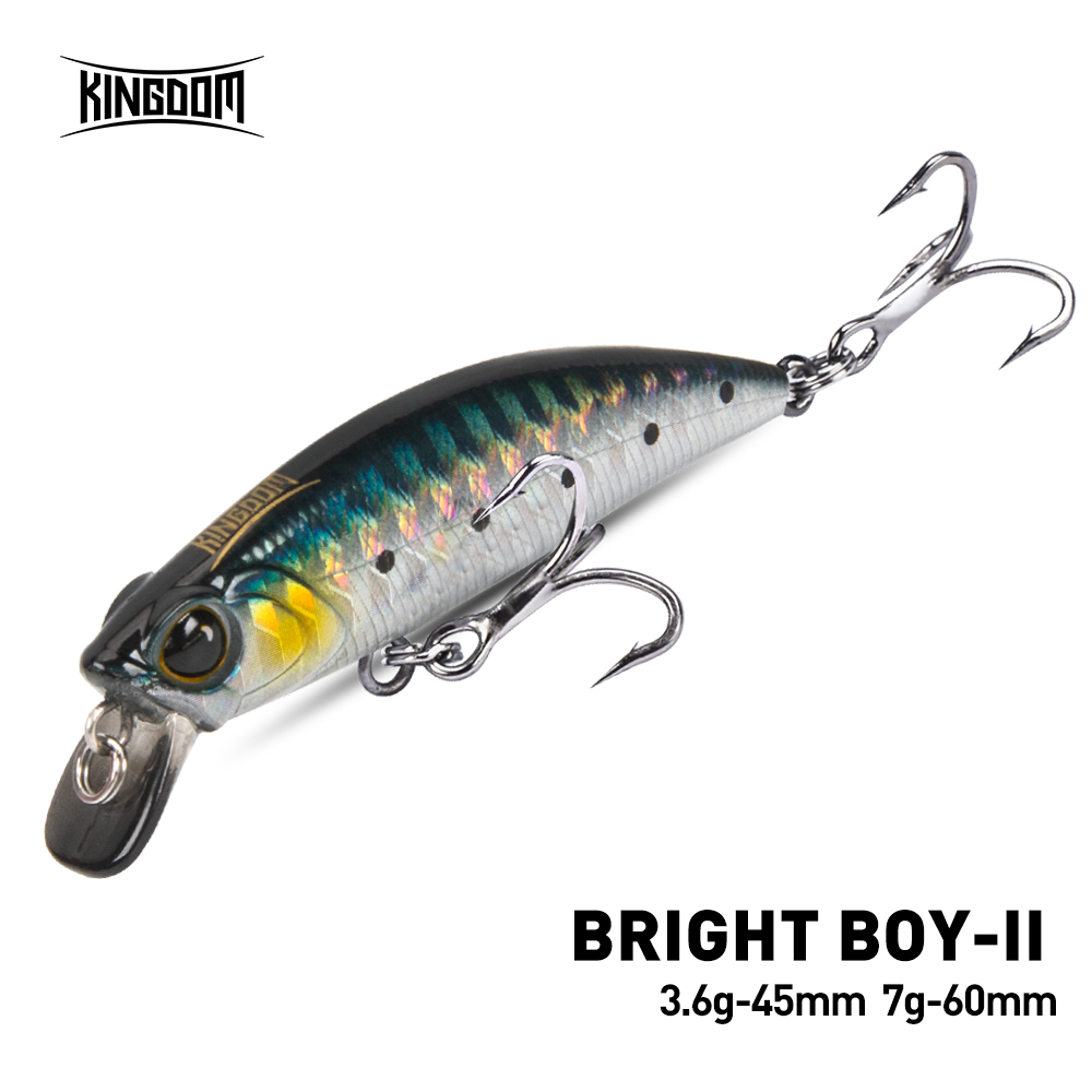Fishing Lure Crankbait - Vương Quốc Đánh Chìm Minnow Wobblers