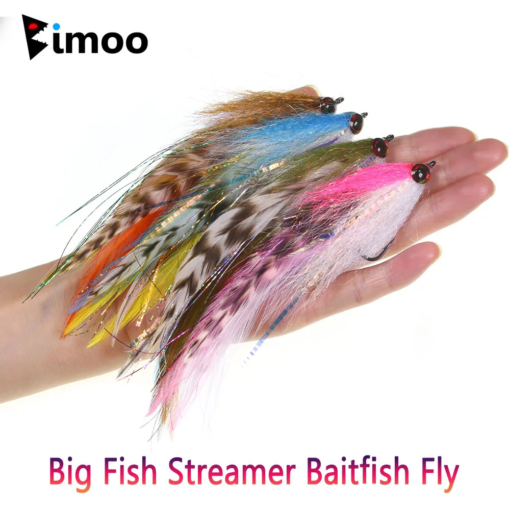 Fishing Lure Swimbait - Bimoo #2/0 15cm/5.91inch Big Streamer Baitfish