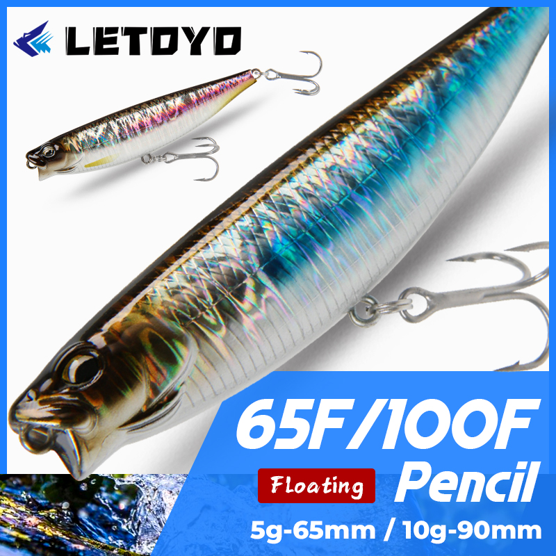 LETOYO 65Mm 5G/90Mm 10G Bề Mặt - đánh giá và giá Fishing Lure Topwater