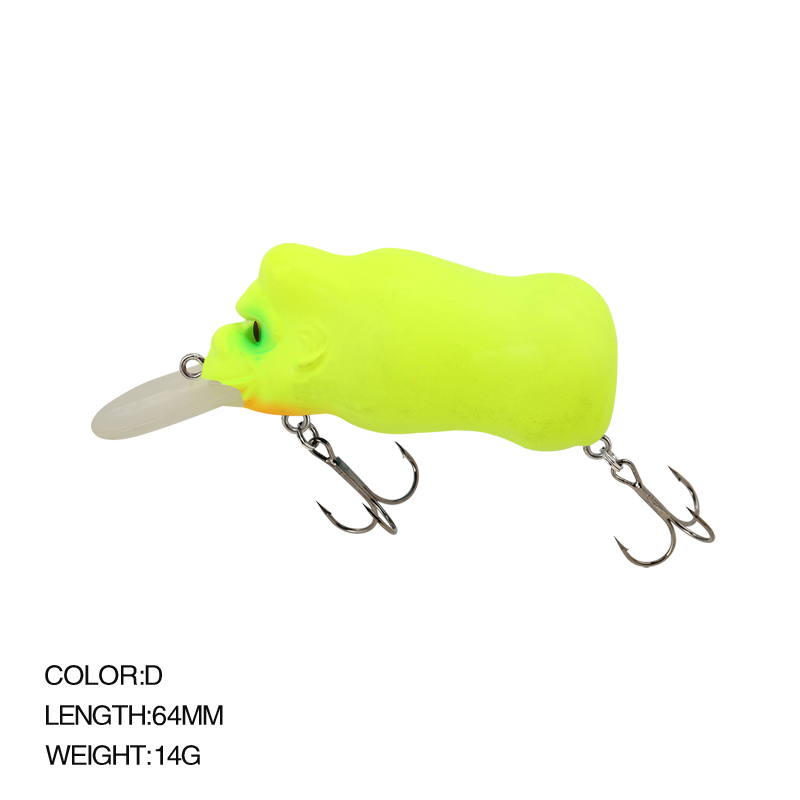 64mm 16G Floating Orangutan Lu - đánh giá và giá Fishing Lure Crankbait