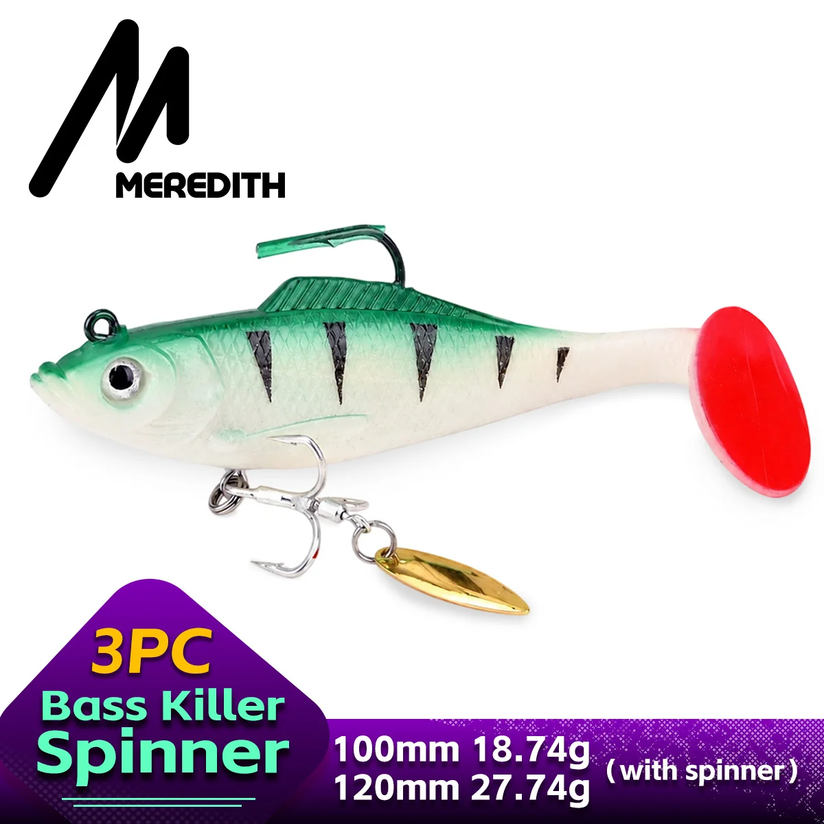 MEREDITH Spinning Lure 10cm 12 - đánh giá và giá Fishing Lure Blade Bait