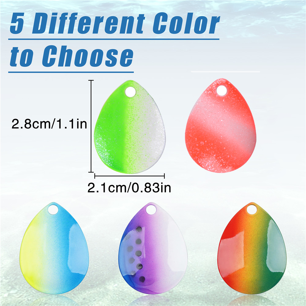 25 Con Liễu Colorado Spinner L - đánh giá và giá Fishing Lure Blade Bait