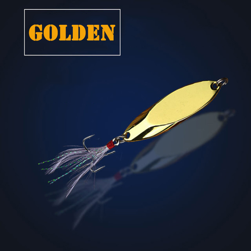 X-Vây 2.5-42G Kim Loại Spoon L - đánh giá và giá Fishing Lure Spoon