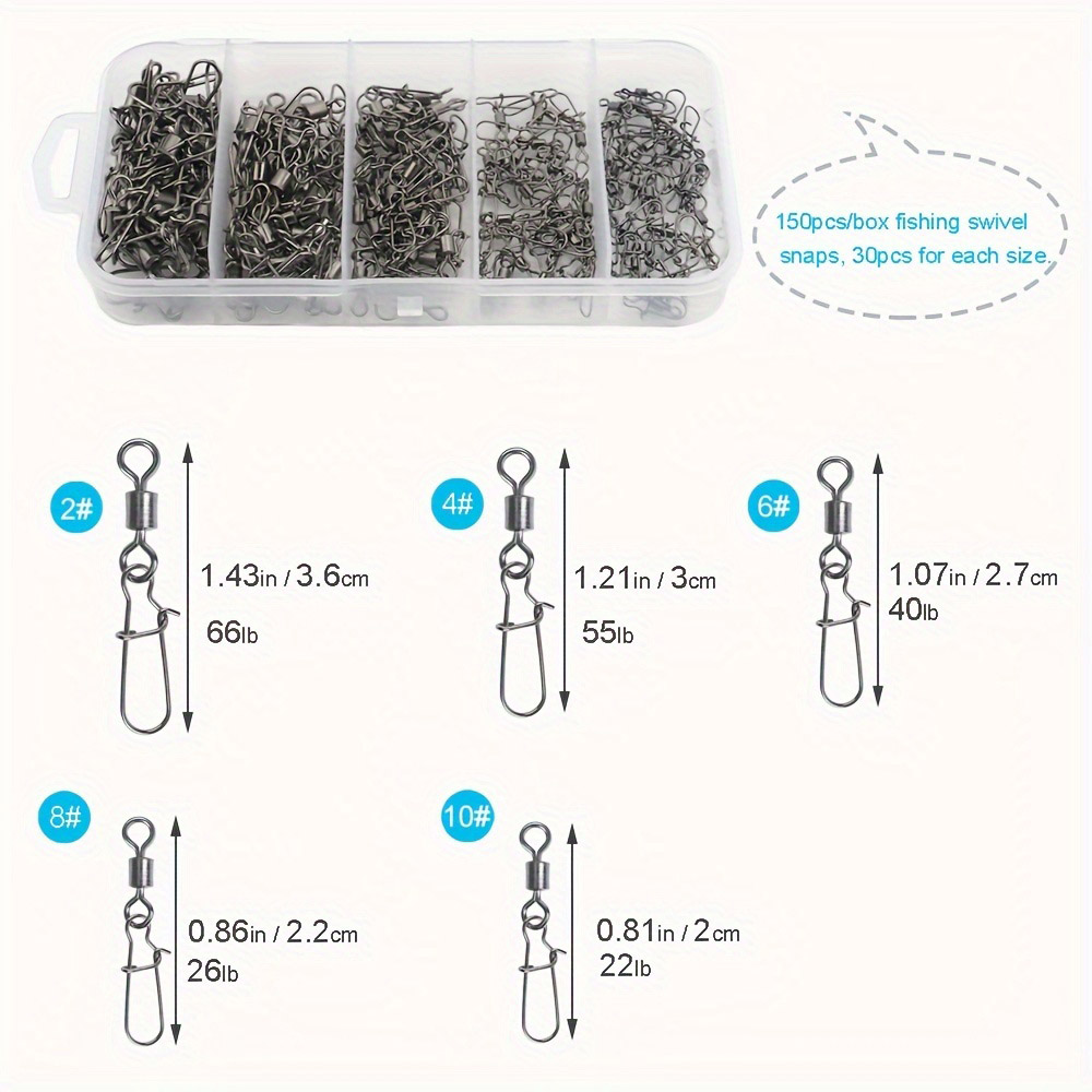 95/210 PCS Set Fishing Connect - đánh giá và giá Fishing Lure Kit