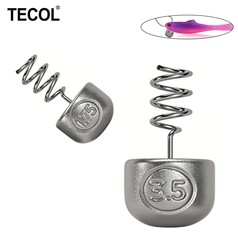 TECOL 1G 1.75G 2.7G 3.5G Spira - đánh giá và giá Fishing Lure Accessories