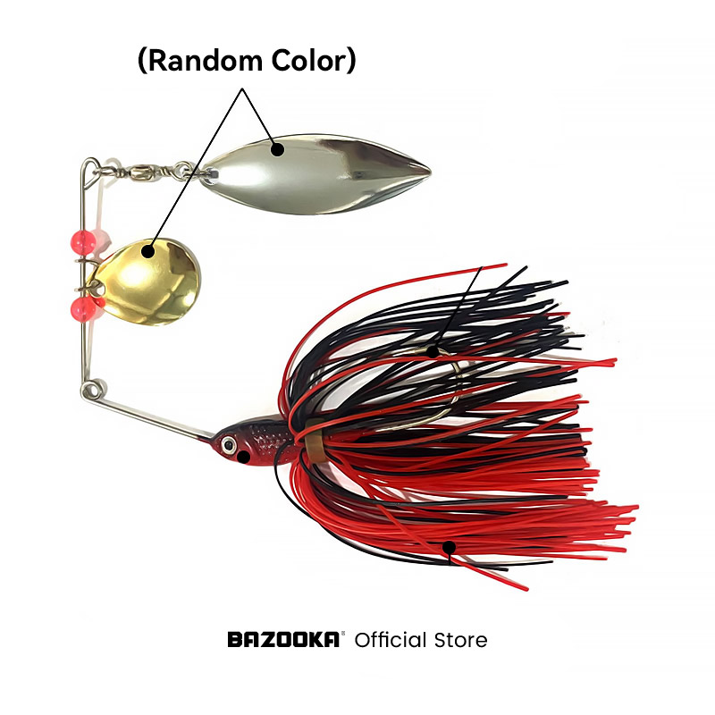 Bazooka 15g 18g Spinnerbait Fi - đánh giá và giá Fishing Lure Spoon