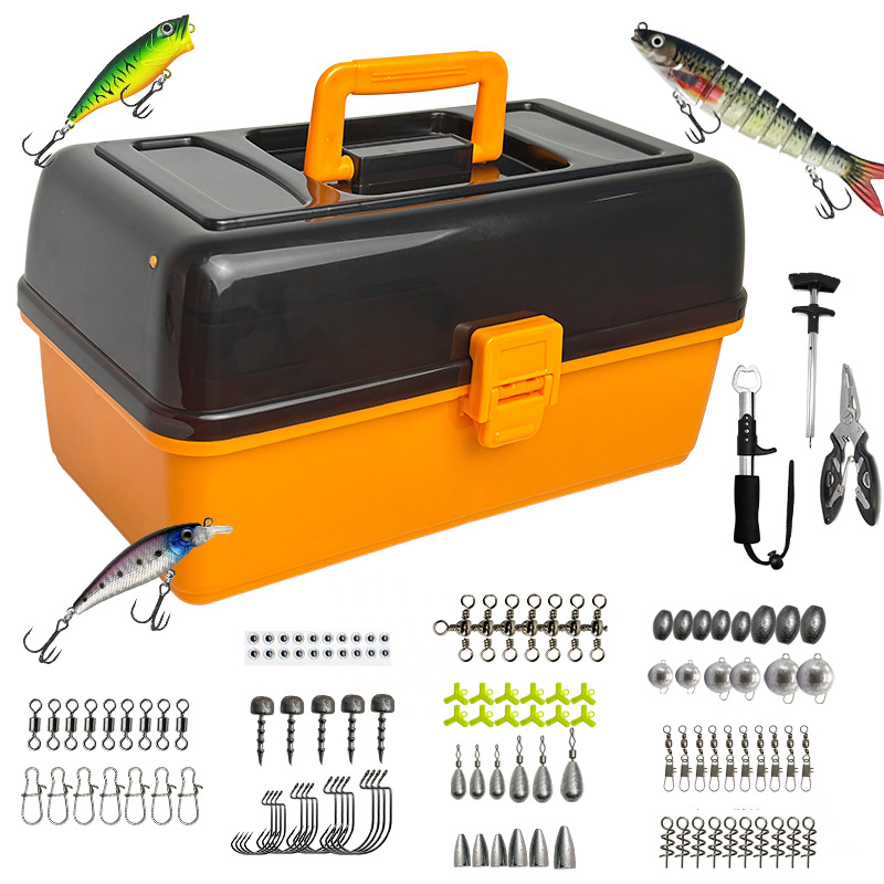 Large Four-Layer Outdoor Fishi - đánh giá và giá Fishing Lure Box
