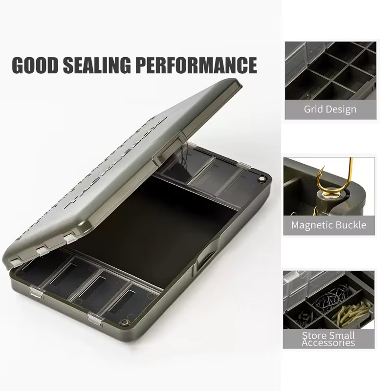 Large Capacity Hard PVC Tackle - đánh giá và giá Fishing Lure Making Kit