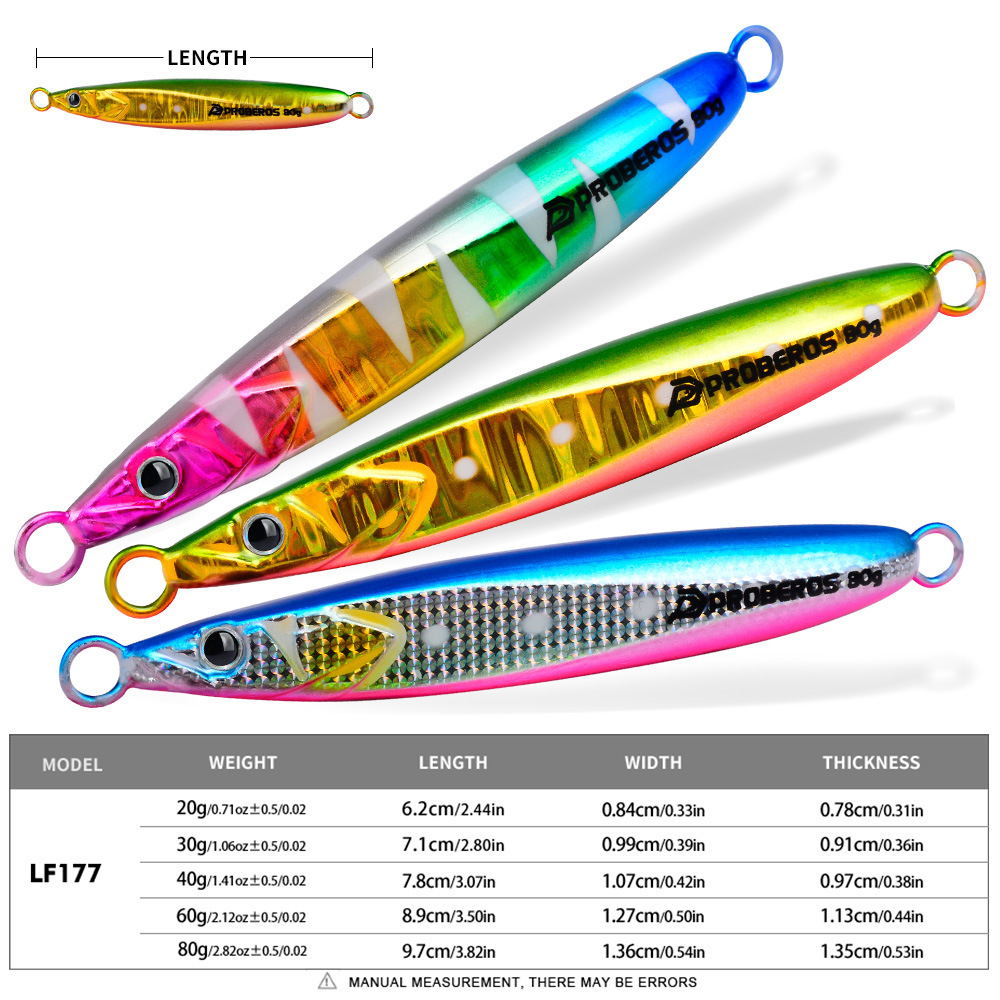 LHFSH Luminous Metal Jig Fishi - đánh giá và giá Fishing Lure Buzzbait