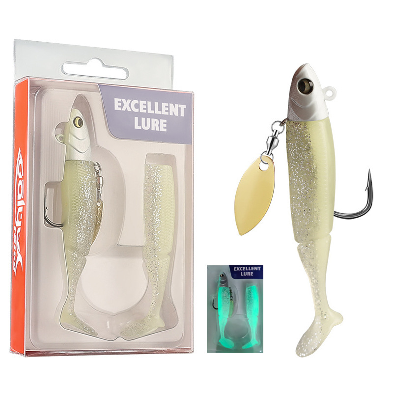 1Pcs Soft Swimbait Fishing Lur - đánh giá và giá Fishing Lure Blade Bait