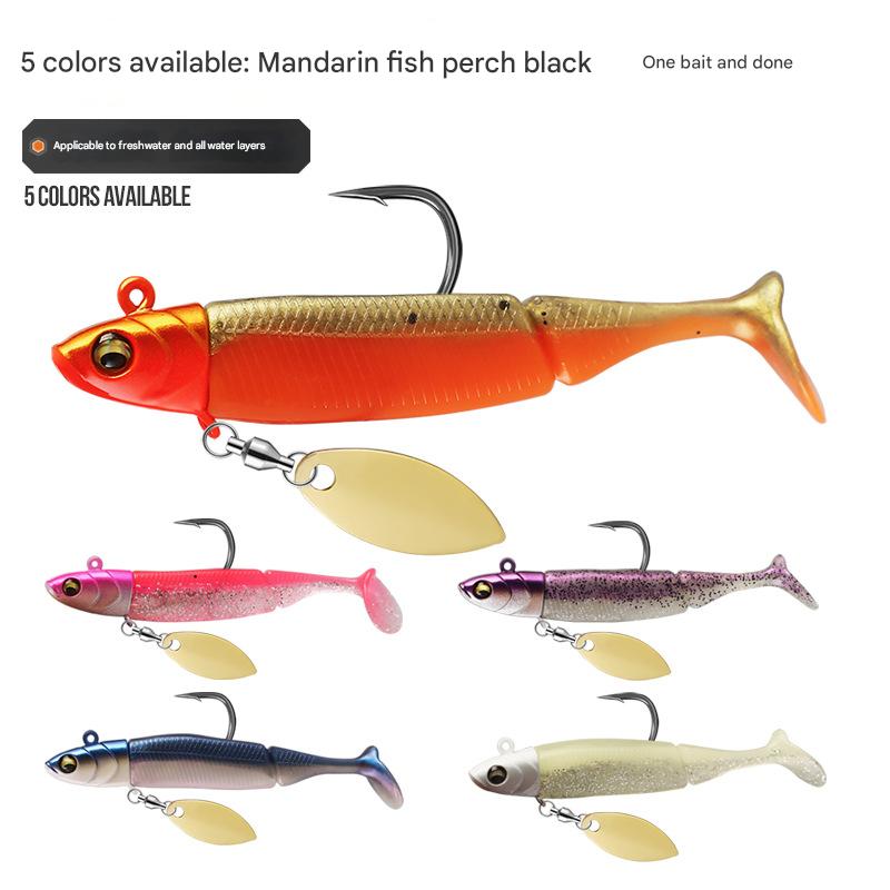 1Pcs Soft Swimbait Fishing Lur - đánh giá và giá Fishing Lure Blade Bait