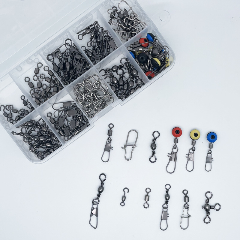 115pcs Fishing Swivel Connecto - đánh giá và giá Fishing Lure Kit