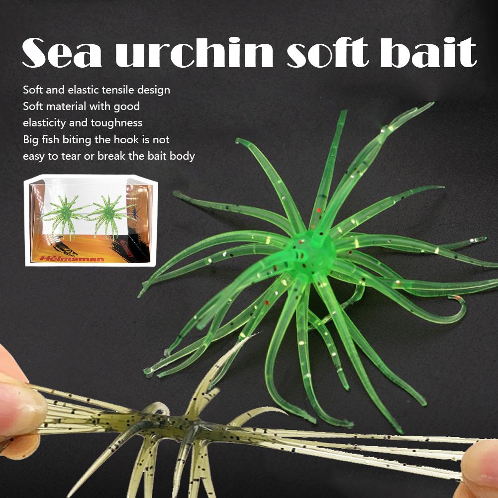 Floating TPR Sea Urchin Spiky  - đánh giá và giá Fishing Lure Spinnerbait