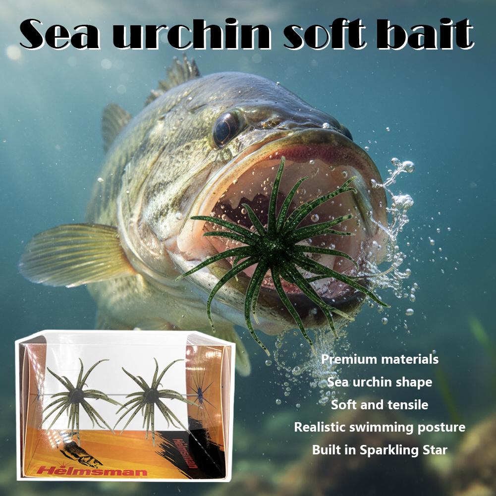 Floating TPR Sea Urchin Spiky  - đánh giá và giá Fishing Lure Spinnerbait