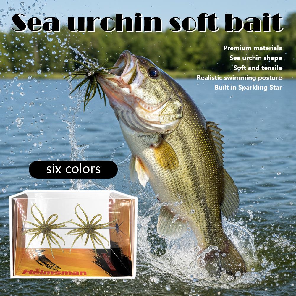 Floating TPR Sea Urchin Spiky  - đánh giá và giá Fishing Lure Spinnerbait