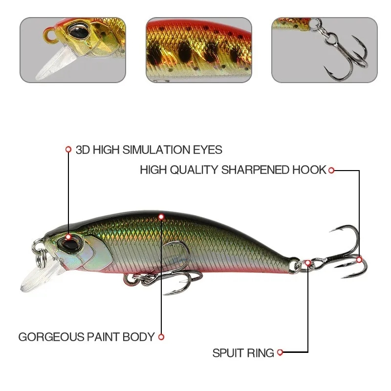 15Pcs Sinking Minnow Fishing L - đánh giá và giá Fishing Lure Jerkbait
