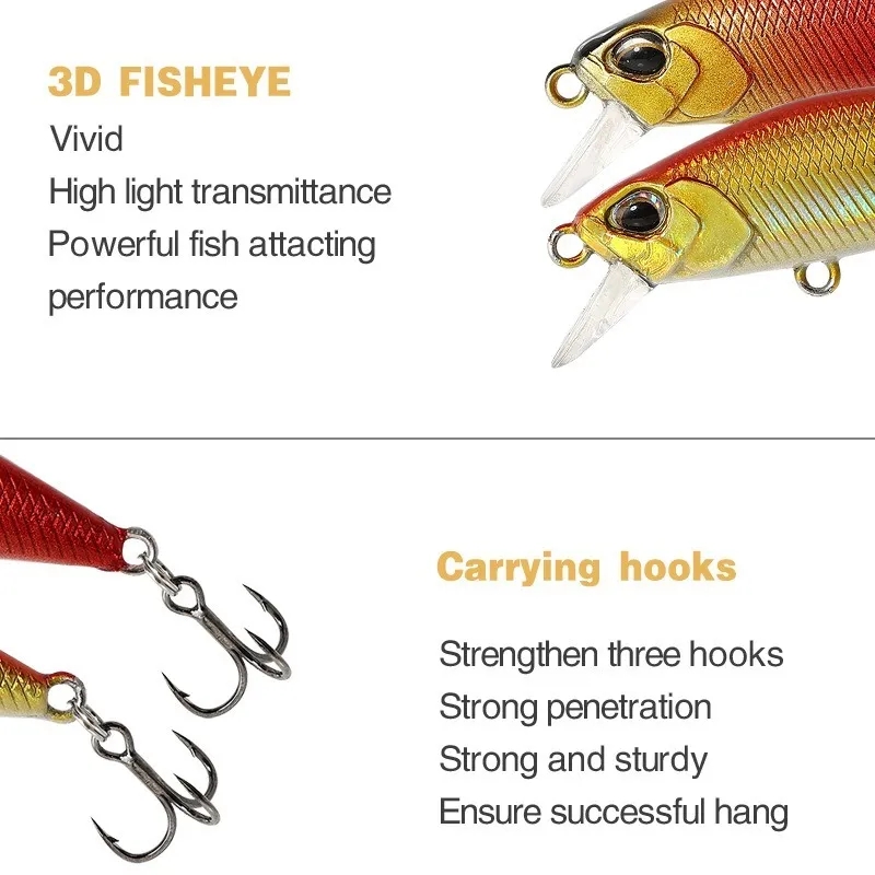 15Pcs Sinking Minnow Fishing L - đánh giá và giá Fishing Lure Jerkbait