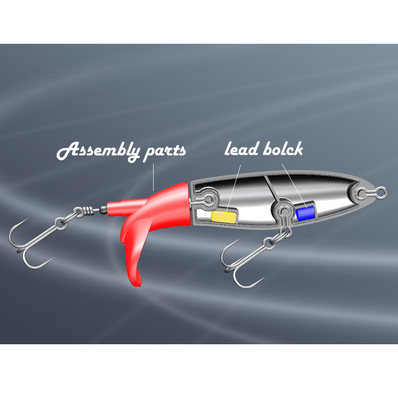 TacklePRO PE20 Whopper Plopper - đánh giá và giá Fishing Lure Spinnerbait