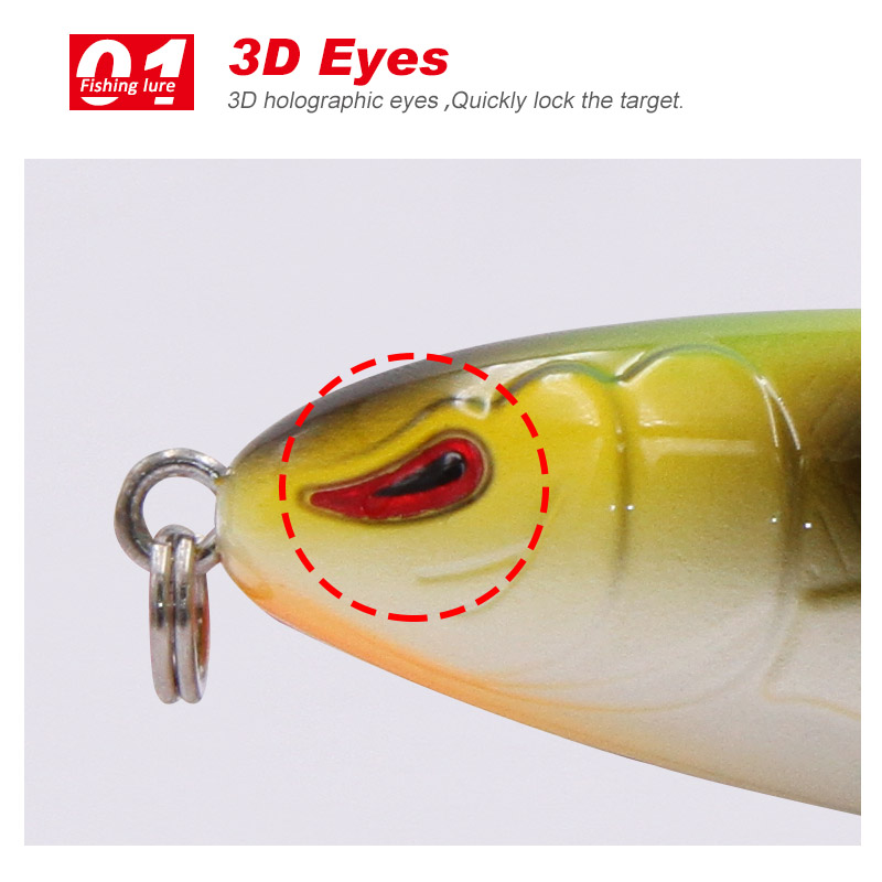 TacklePRO PE20 Whopper Plopper - đánh giá và giá Fishing Lure Spinnerbait