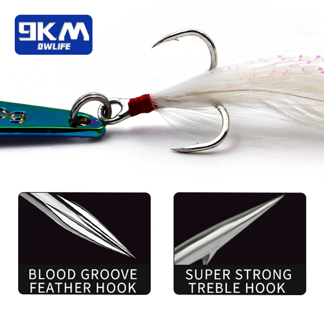 9KM 1PCS Metal Blade Fishing L - đánh giá và giá Fishing Lure Blade Bait