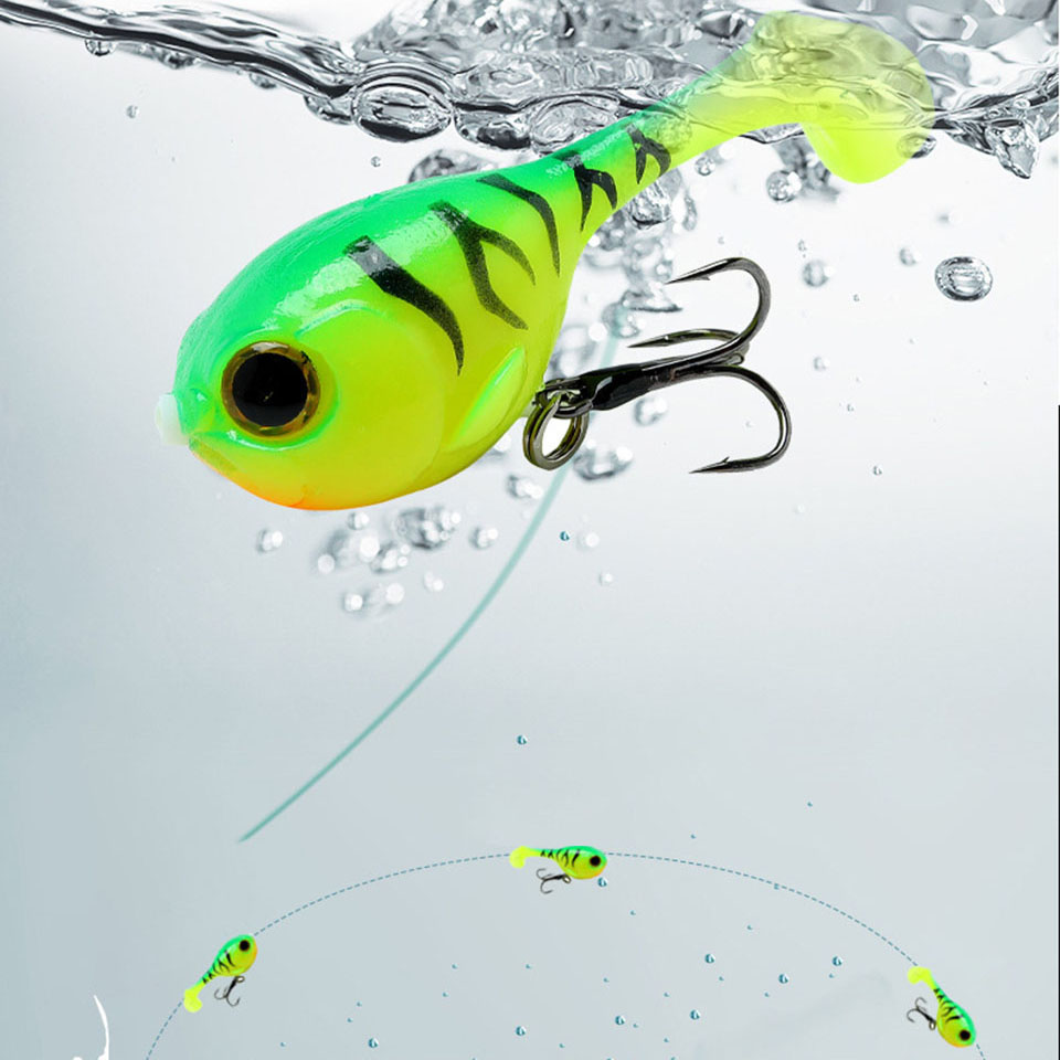 Đi Bộ Cá Mềm Dụ Balloonfish 60 - đánh giá và giá Fishing Lure Soft Plastic