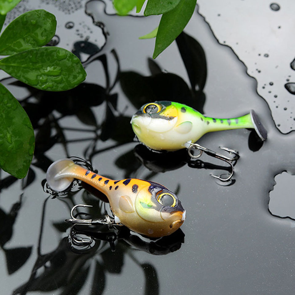 Đi Bộ Cá Mềm Dụ Balloonfish 60 - đánh giá và giá Fishing Lure Soft Plastic