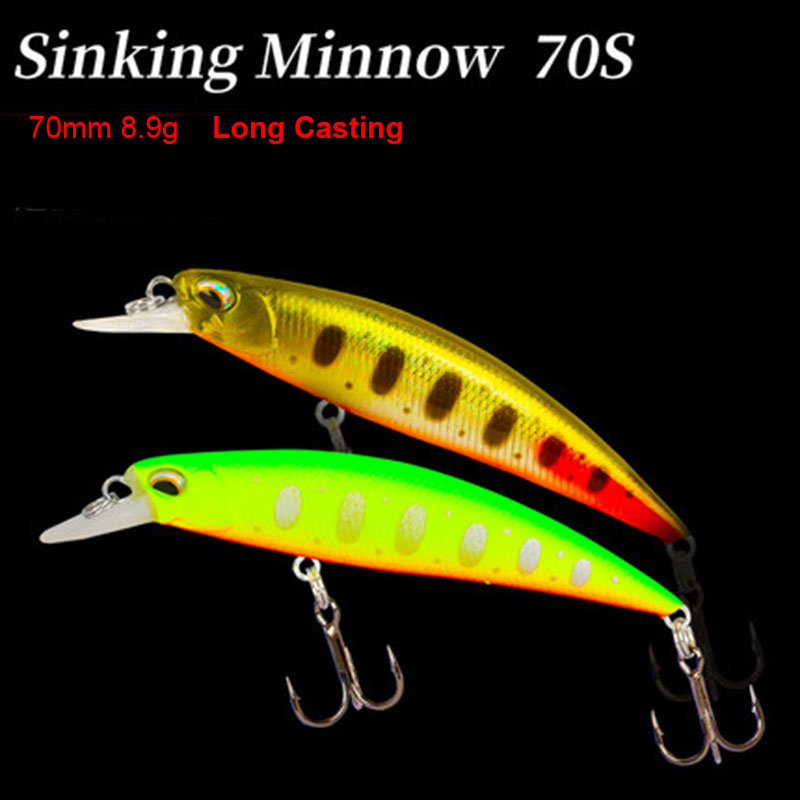TSURINOYA Đánh Chìm Minnow Dài - đánh giá và giá Fishing Lure Jerkbait