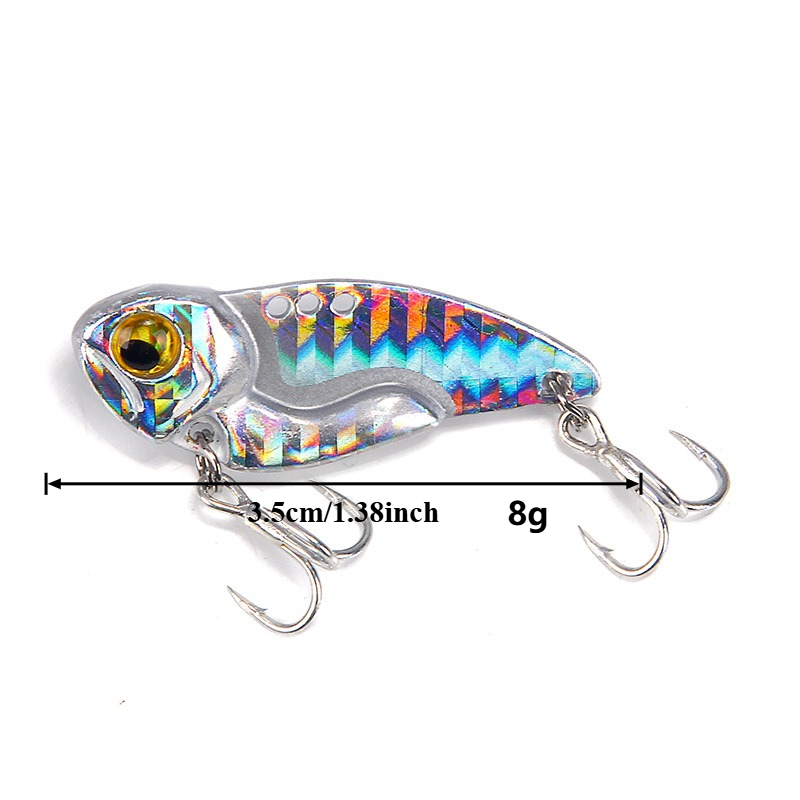 Billings 1Pcs 8g 3.5cm 3D Eyes - đánh giá và giá Fishing Lure Blade Bait