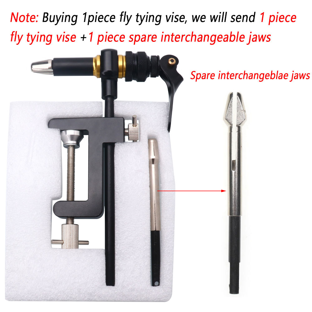 Bimoo 360 ° Quay C-Kẹp Đồ Bay  - đánh giá và giá Fishing Lure Making Kit