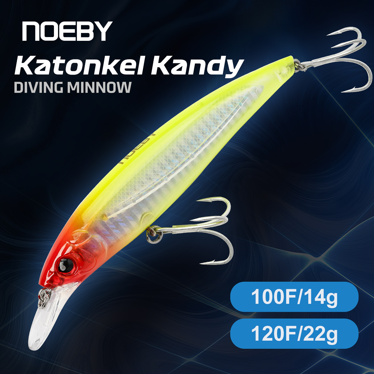 NOEBY Minnow Fishing Lure 100m - đánh giá và giá Fishing Lure Jerkbait
