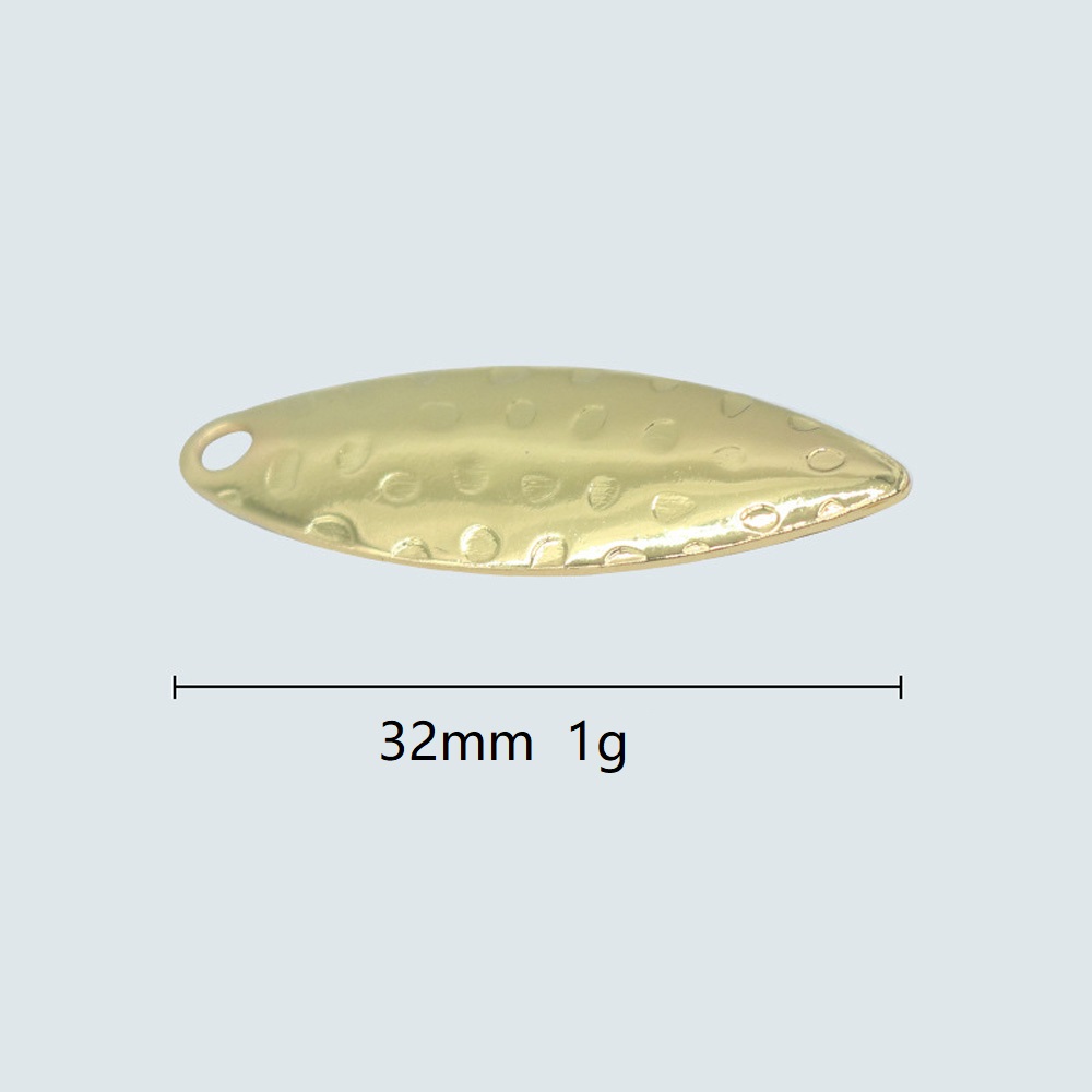 10 Cái/lốc Lá Liễu Đầm Hố Bề M - đánh giá và giá Fishing Lure Spoon