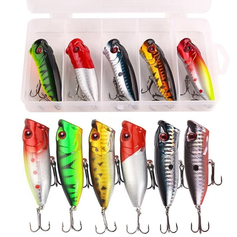 6pcs 6colors（opp bag）/5pcs 5co - đánh giá và giá Fishing Lure Popper