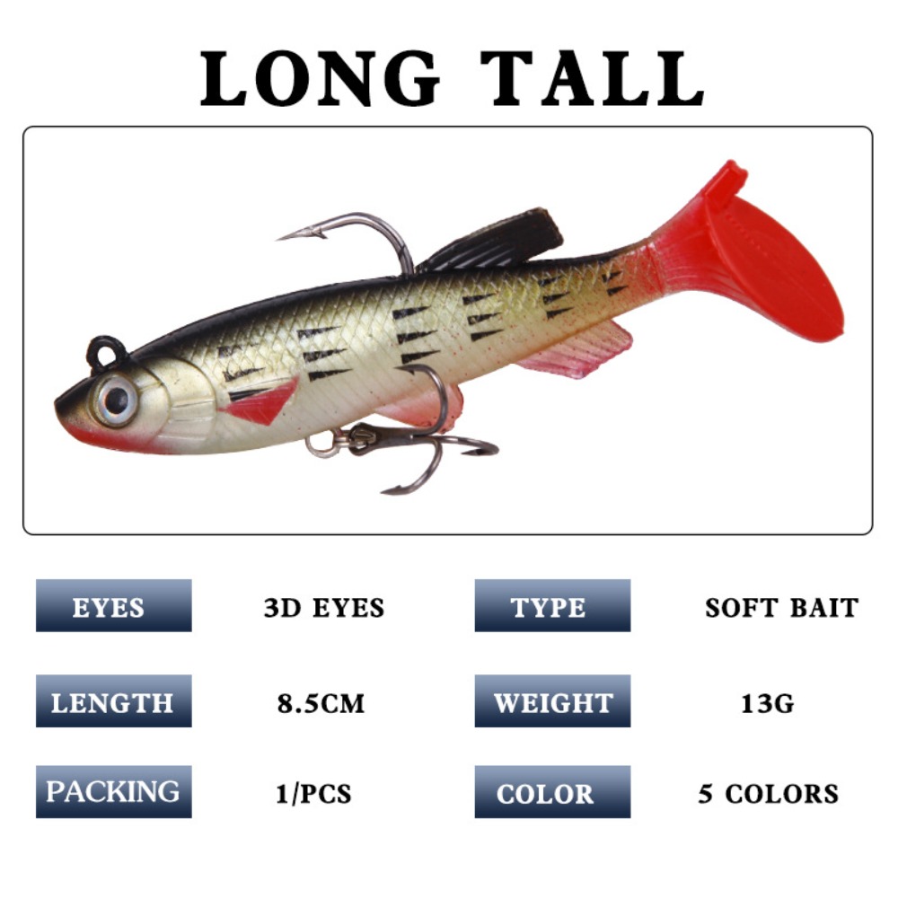 1pcs 5pcs  8.5cm 13g Soft Bait - đánh giá và giá Fishing Lure Popper