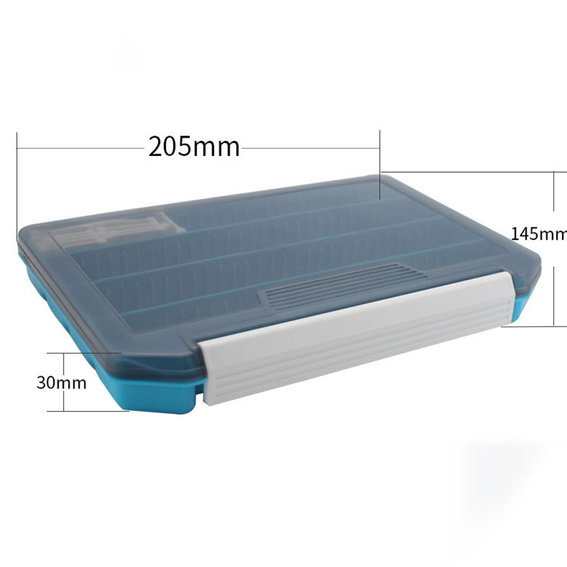 Six Color Single-Layer Inserte - đánh giá và giá Fishing Lure Box