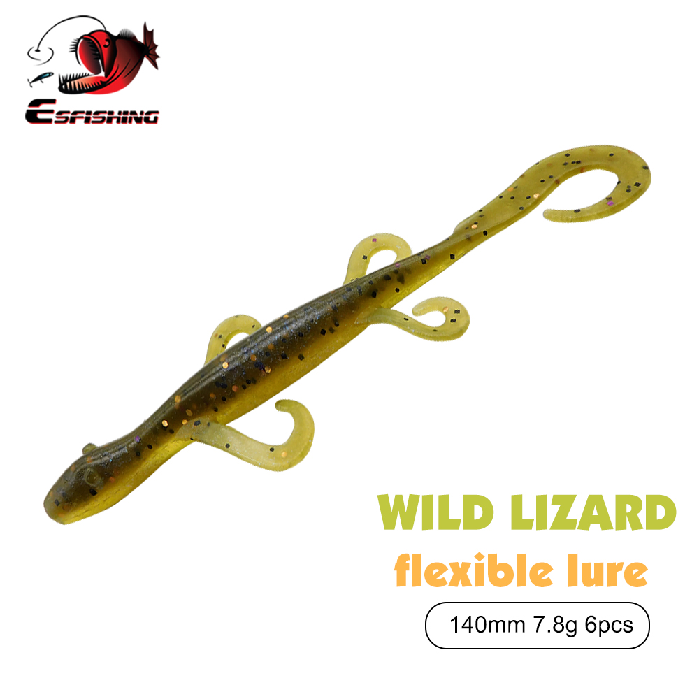 ESFISHING Nhựa Mềm Mồi Hoang D - đánh giá và giá Fishing Lure Swimbait