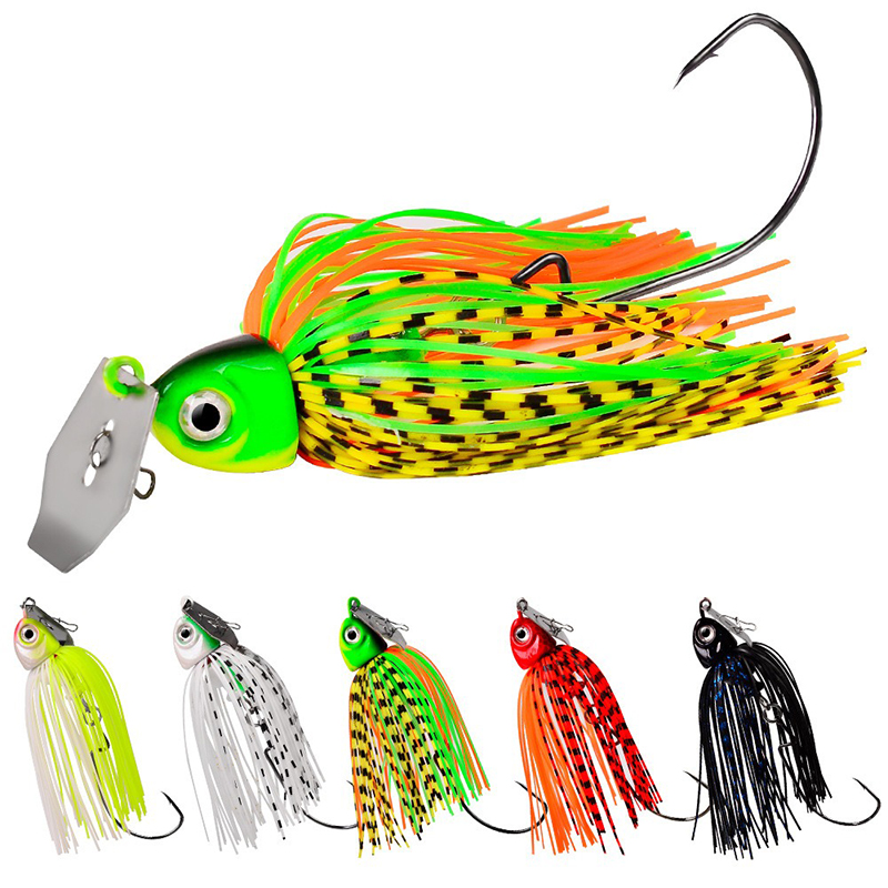 12G/15G/20G/ Chatter Bait Spin - đánh giá và giá Fishing Lure Buzzbait