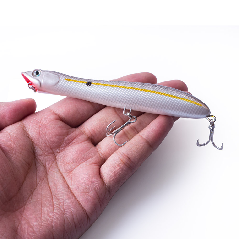 120Mm/18G Topwater Bút Chì Pop - đánh giá và giá Fishing Lure Popper