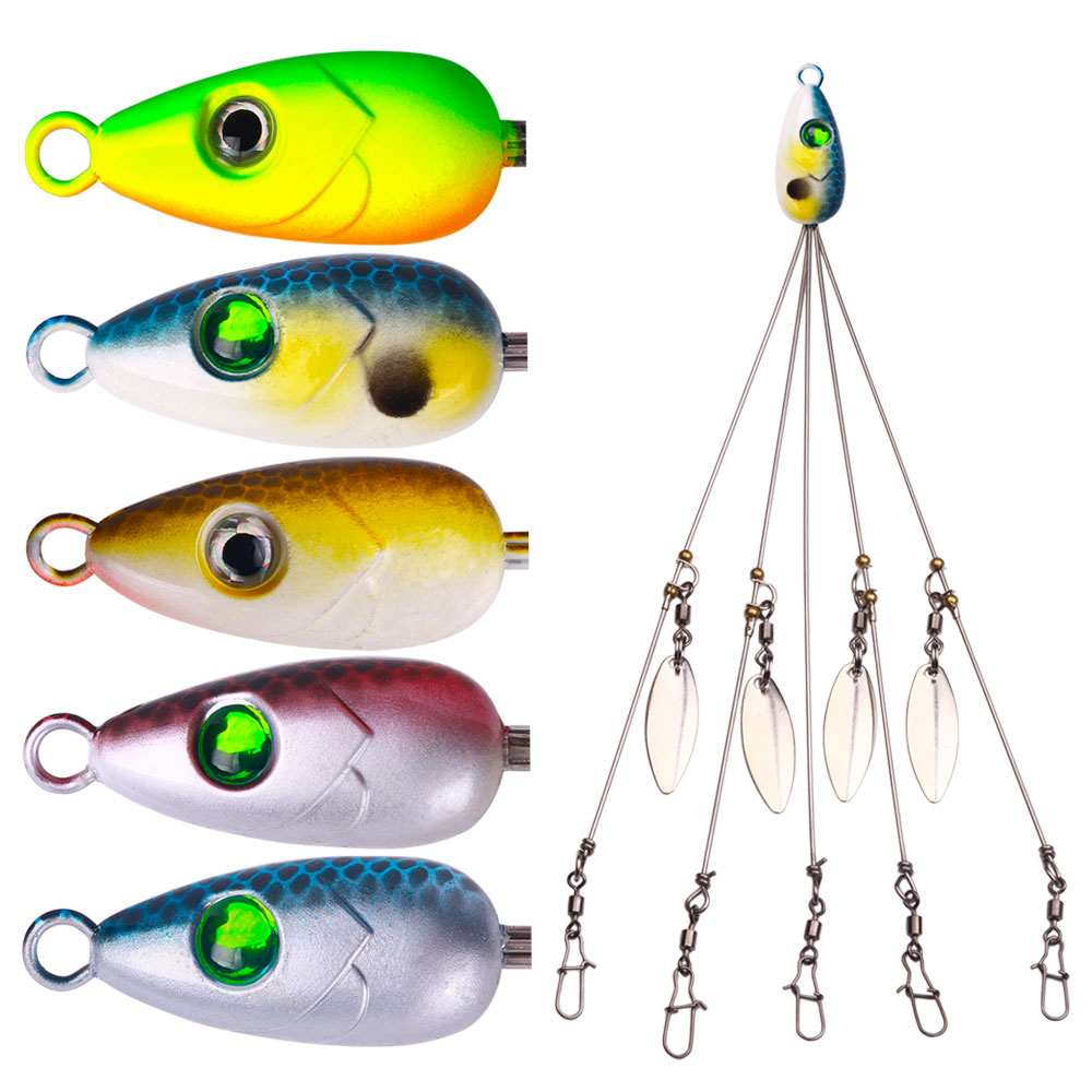 Alabama Rig Spinner Bait Umbre - đánh giá và giá Fishing Lure Blade Bait