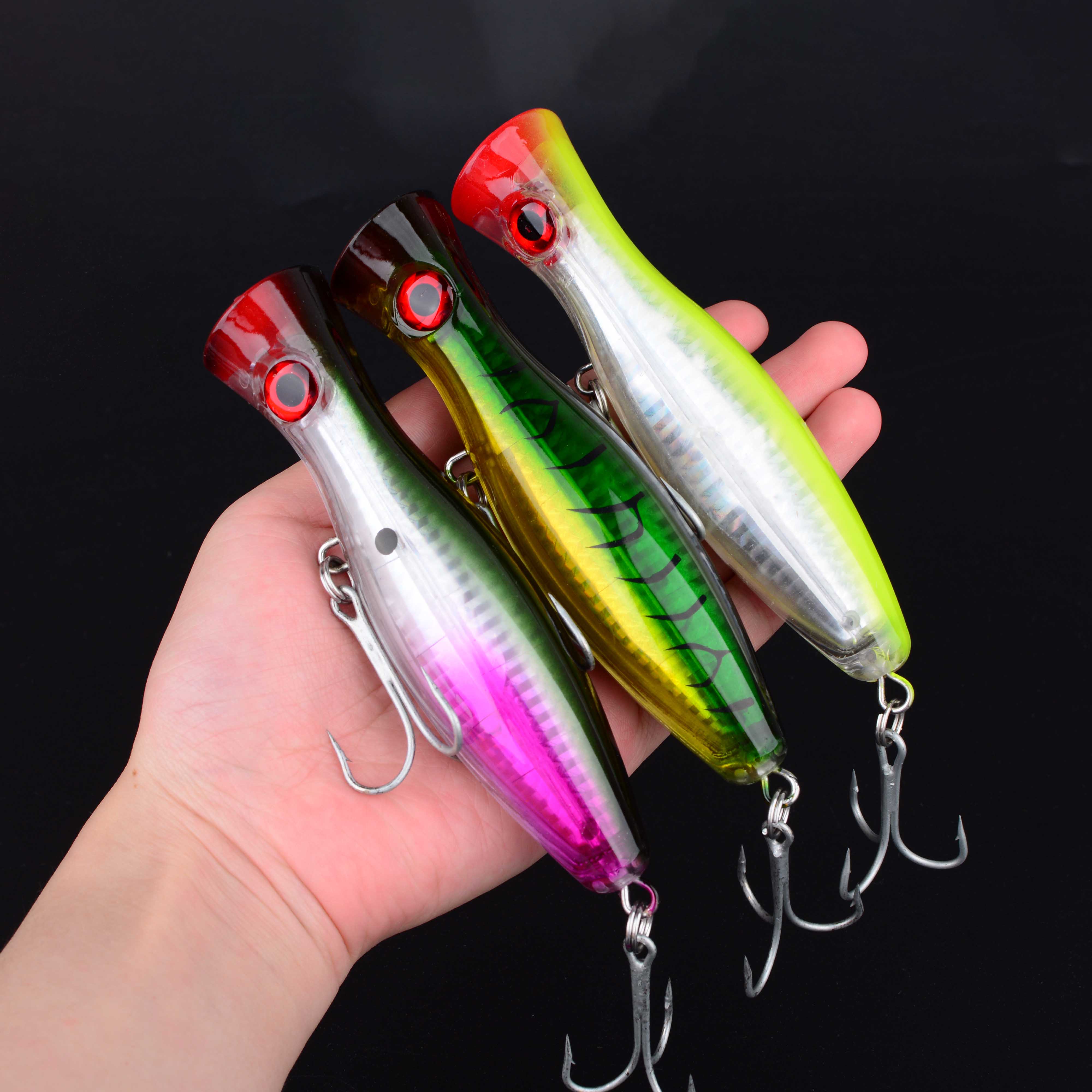 1pc 13CM 42g Big Popper Floati - đánh giá và giá Fishing Lure Popper