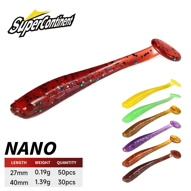 Supercontinent soft bait new m - đánh giá và giá Fishing Lure Soft Plastic