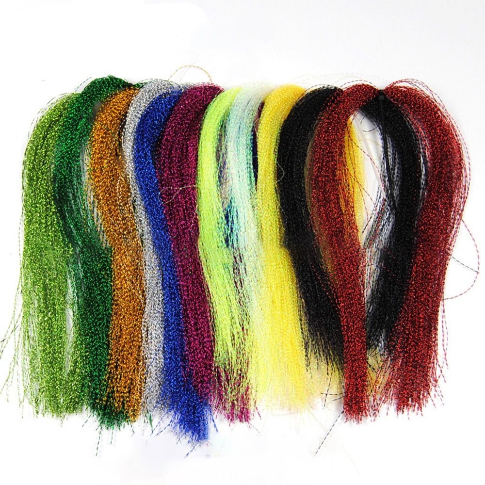 New Flash Fly Tying Materials  - đánh giá và giá Fishing Lure Jig